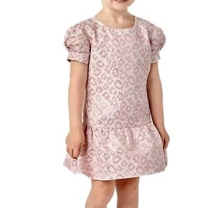 Lilly Pulitzer Girl's Pink Metallic Erina Dress Size 4